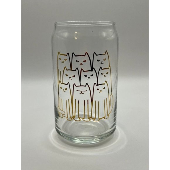 Cat Beer Can Glass - Picture 2 of 7